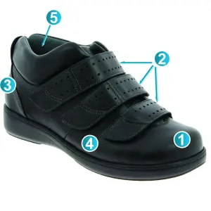 Miniature Chaussure Chaussure CHUT Podowell ANATOLE Noir