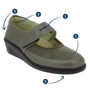 Miniature Chaussure Chaussure CHUT Podowell SOPHIE ELEGANCE Bronze