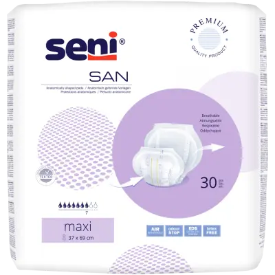 images du paquet et l'unité pour le SAN SENI MAXI