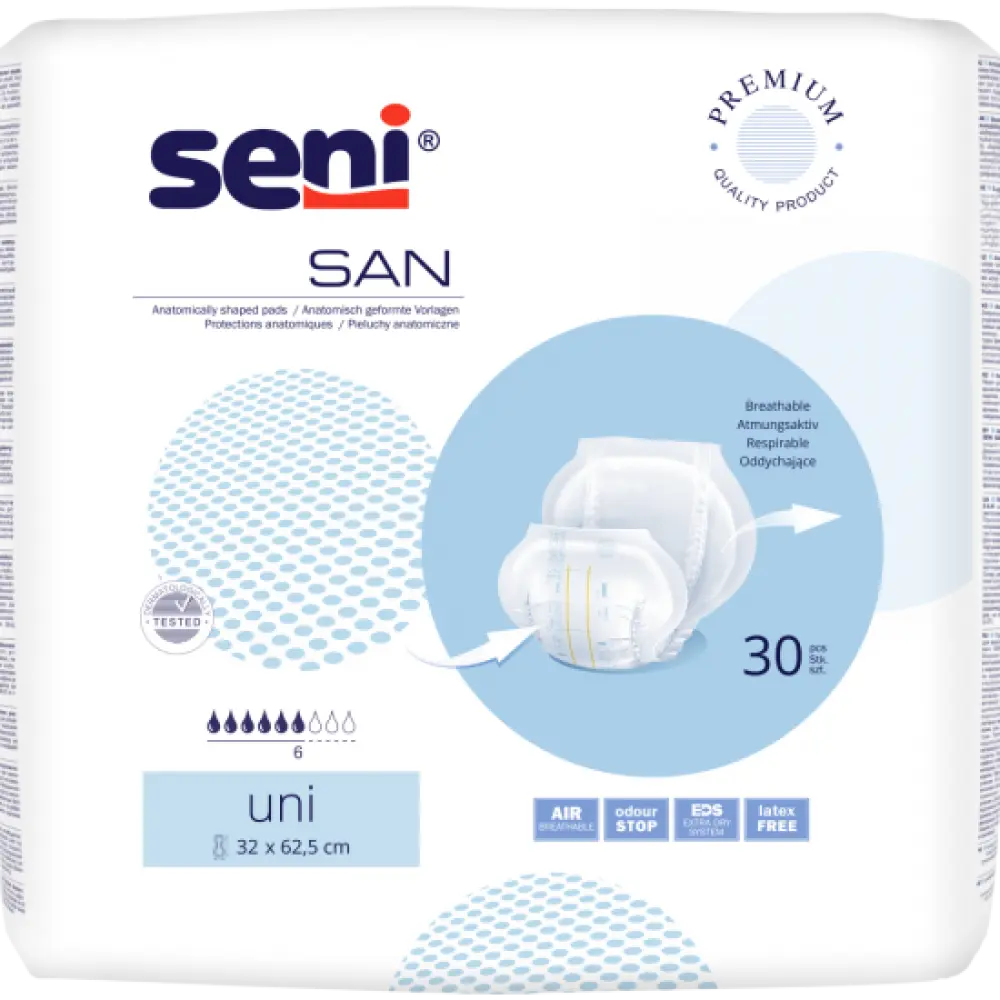 images du paquet et l'unité pour le SAN SENI UNI