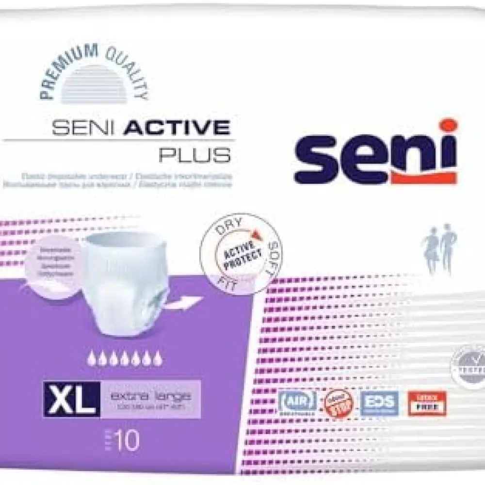 images du paquet et l'unité pour le SENI ACTIVE PLUS XL